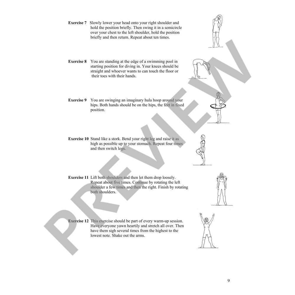 Vocal Warm Ups Book - 200 Exercises for Chorus and Solo Singers