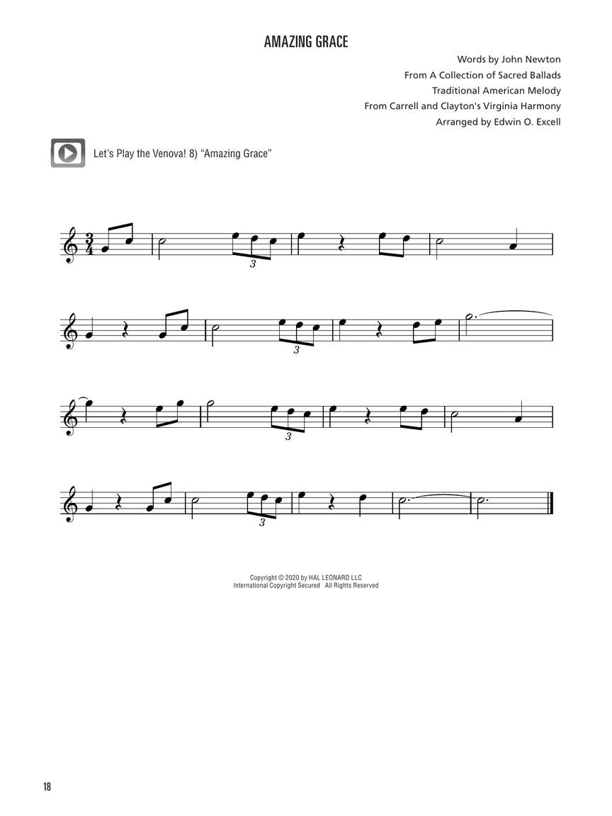 The Hal Leonard Venova Method Book/Olm