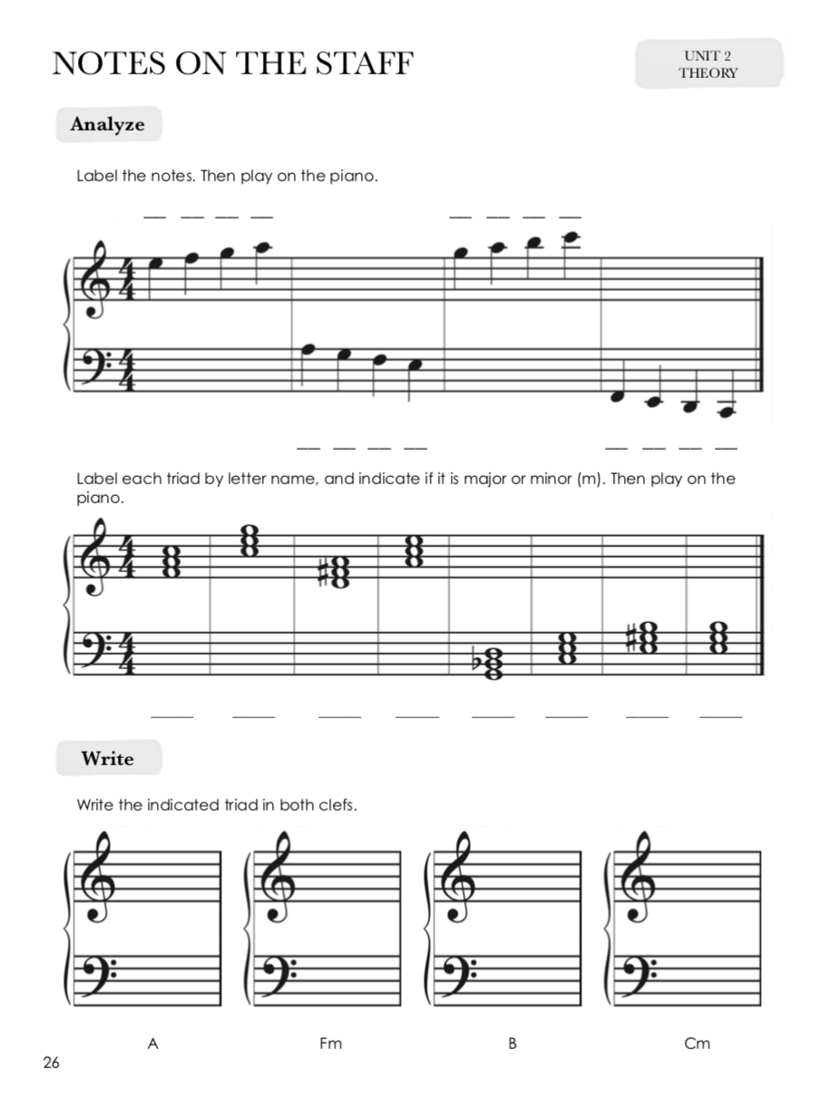 Piano Safari - Older Student Sight Reading and Theory Spiral Bound Book 2