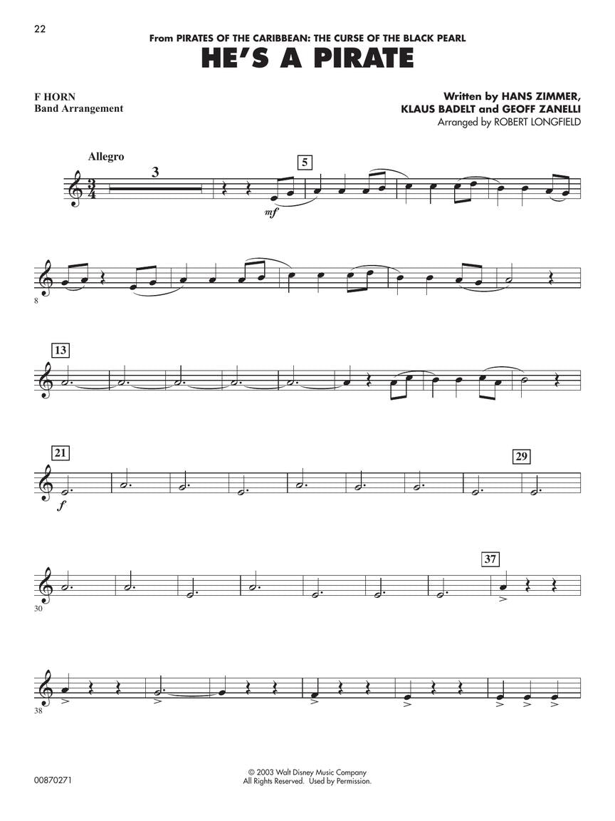 Essential Elements Disney Favorites - French Horn Book/Ola