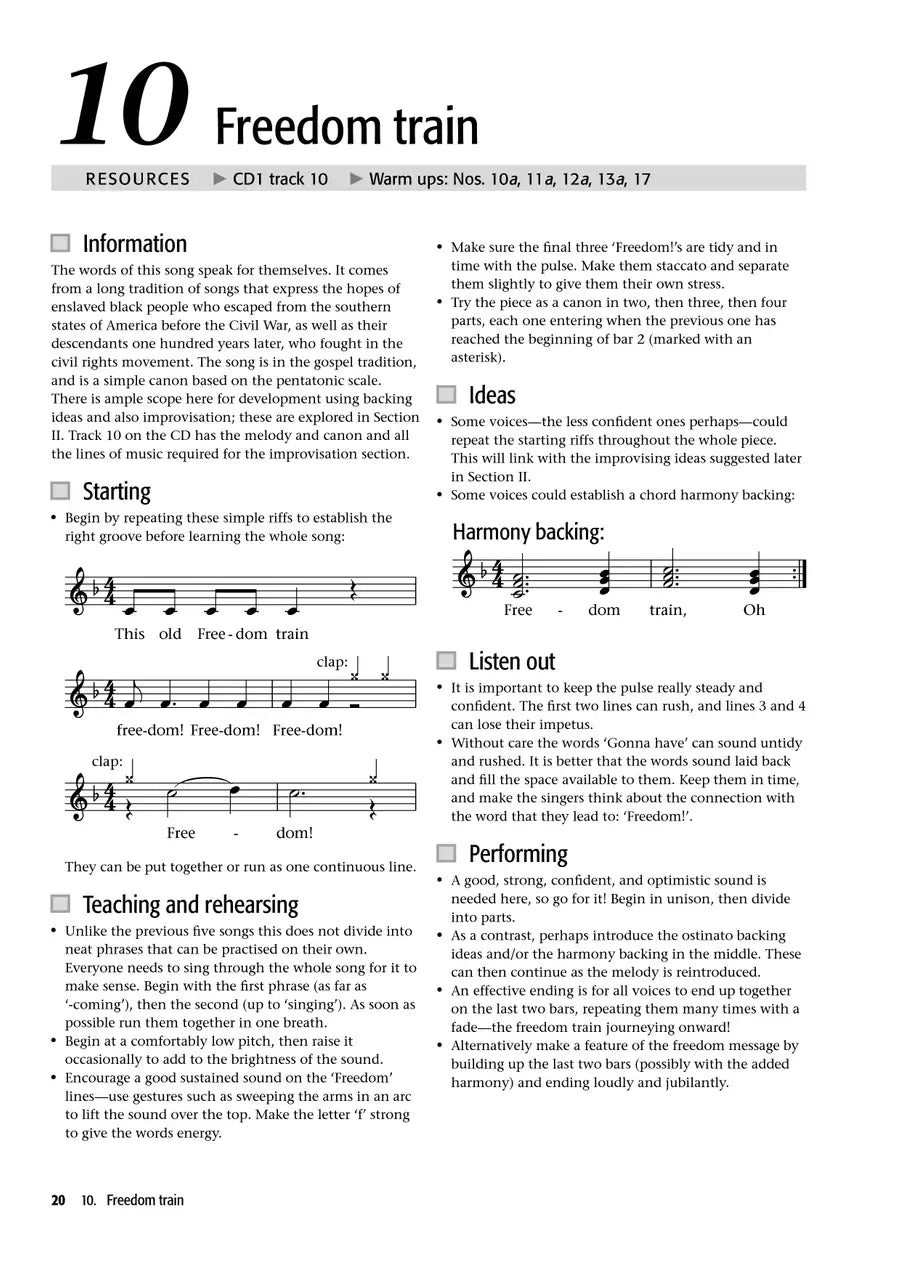 Voiceworks Handbook For Singing 2 Teacher Book/2Cd
