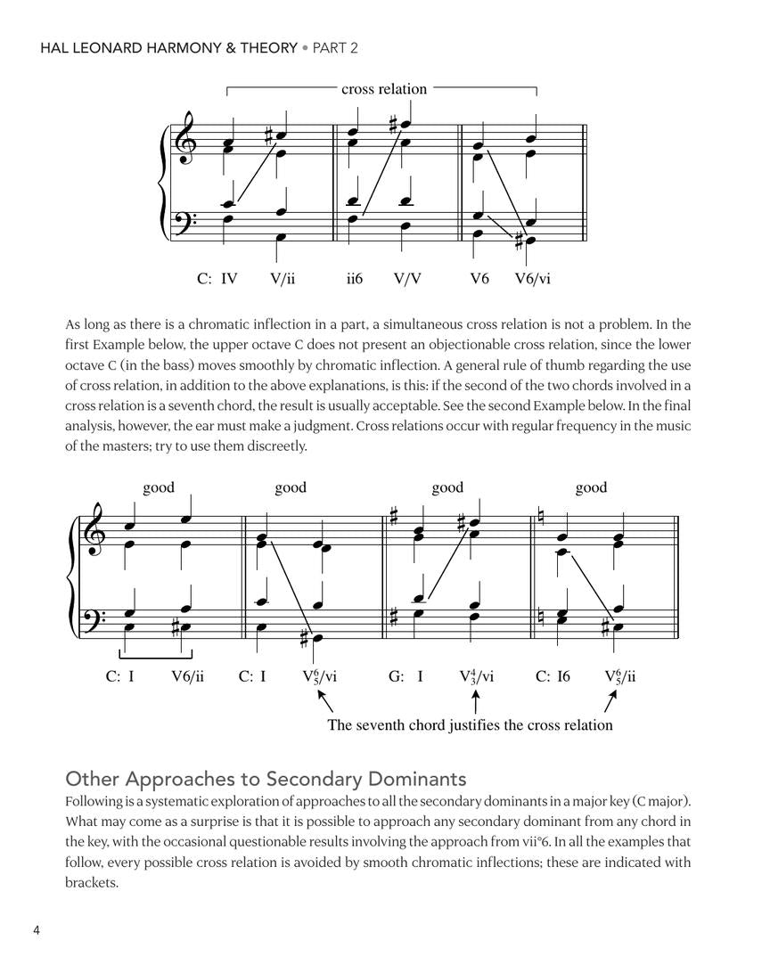 Hal Leonard Harmony & Theory Part 2 - Chromatic Book