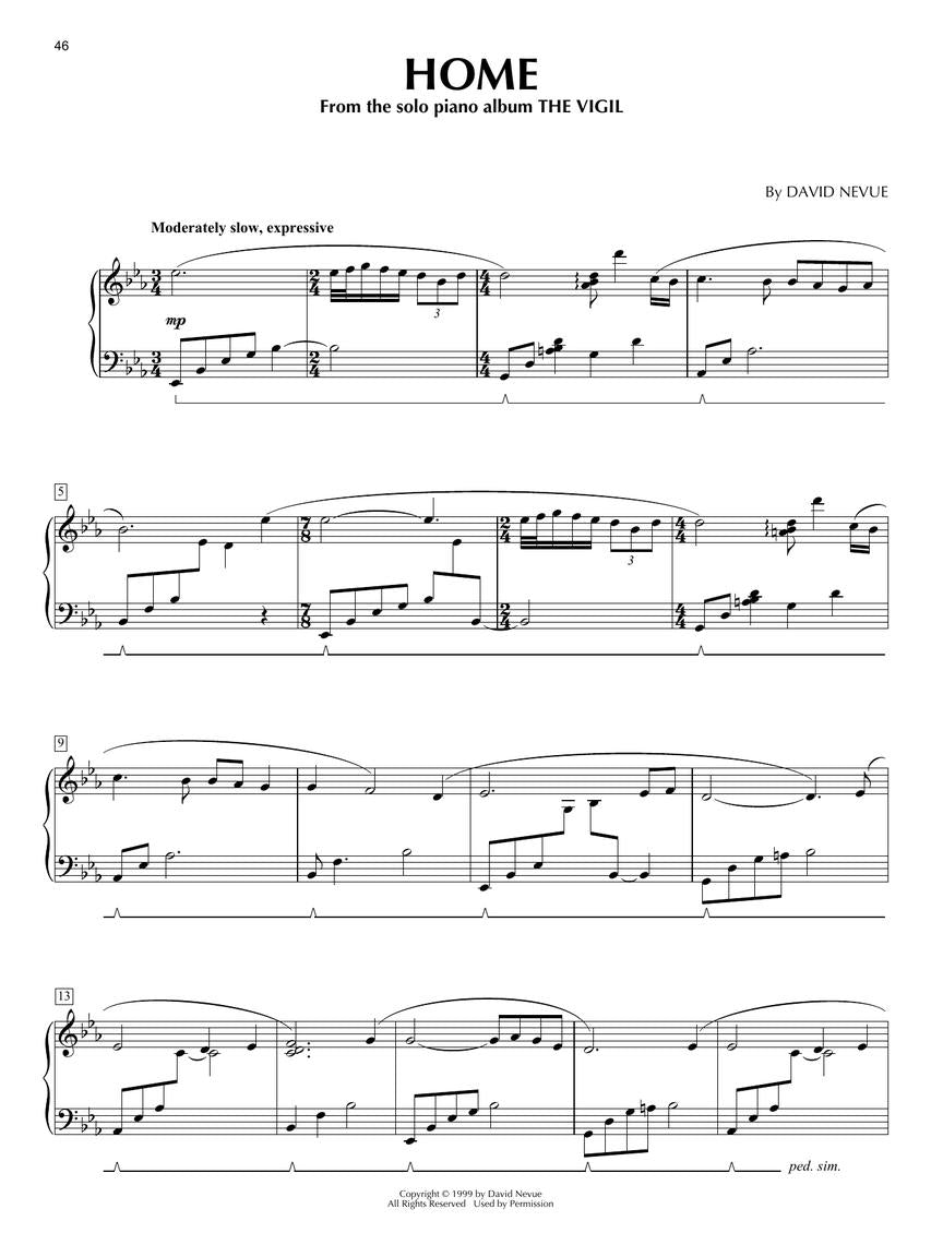 David Nevue Piano Sheet Music Collection