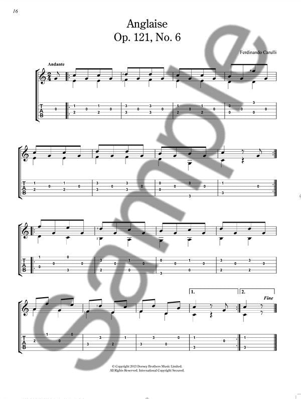 Fifty Great Pieces For Easy Classical Guitar Book