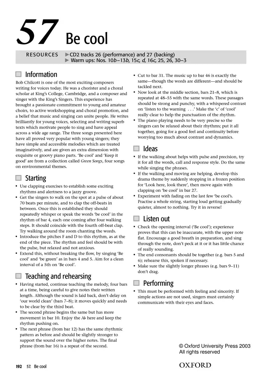 Voiceworks Handbook For Singing 2 Teacher Book/2Cd