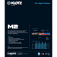 Klotz M2 N M2 High End Microphone Cable With Thick Outer Jacket And XLR By Neutrik - 10m
