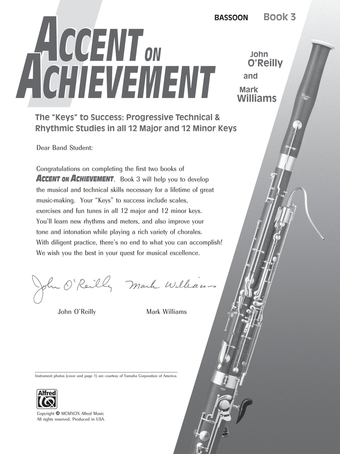 Accent On Achievement - Bassoon Book 3