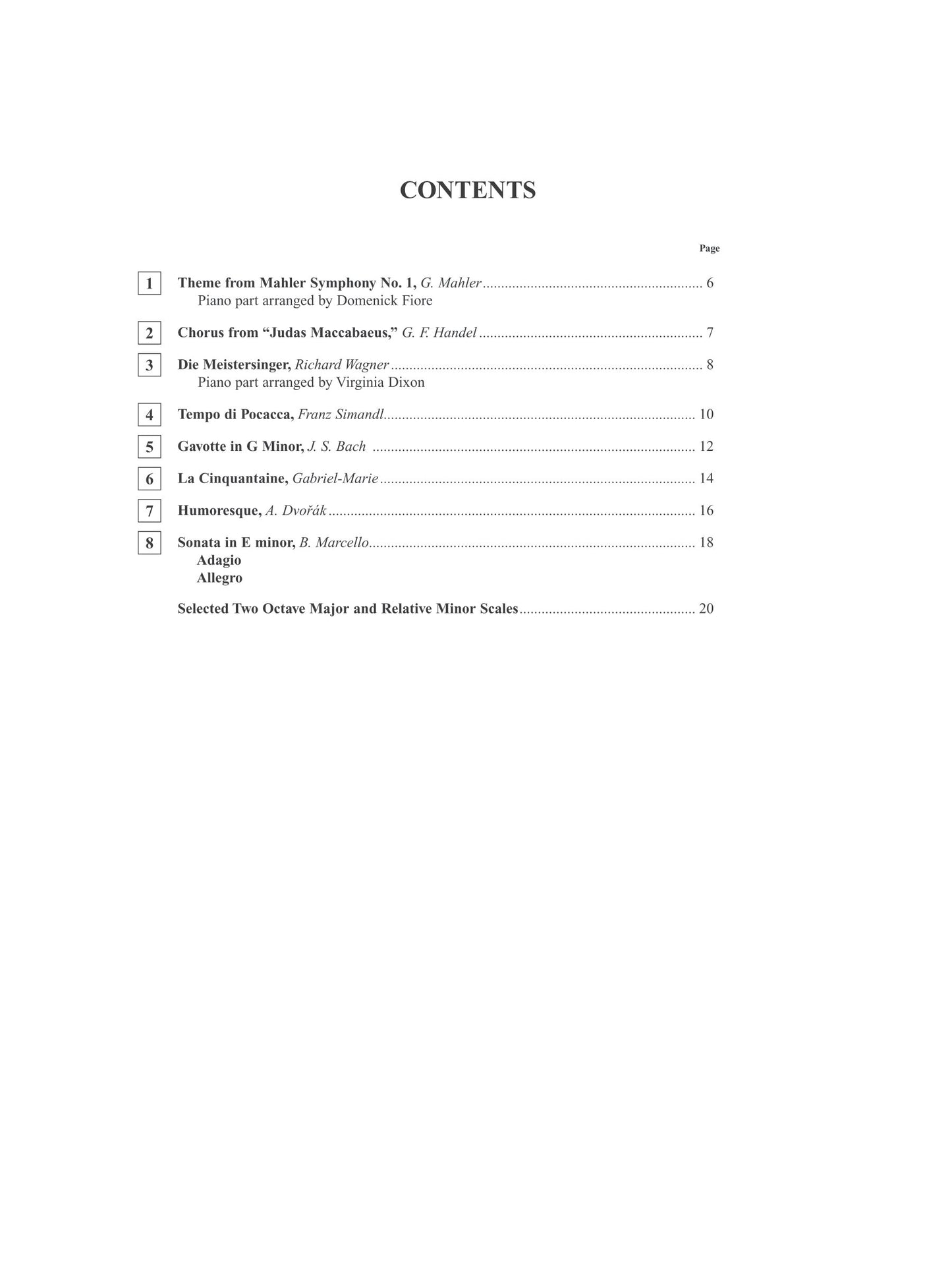 Suzuki Bass School - Volume 4 Double Bass Part Book