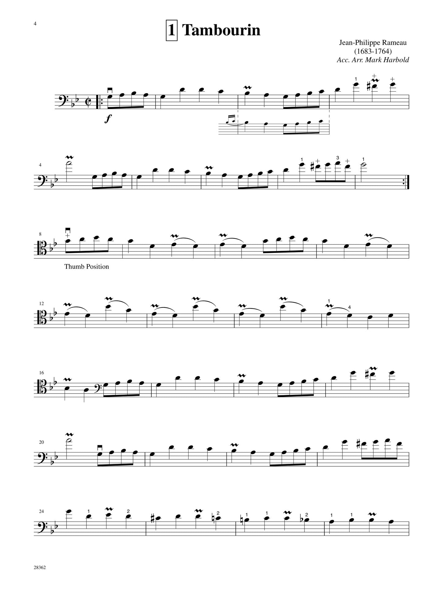 Suzuki Bass School - Volume 5 Double Bass Part Book