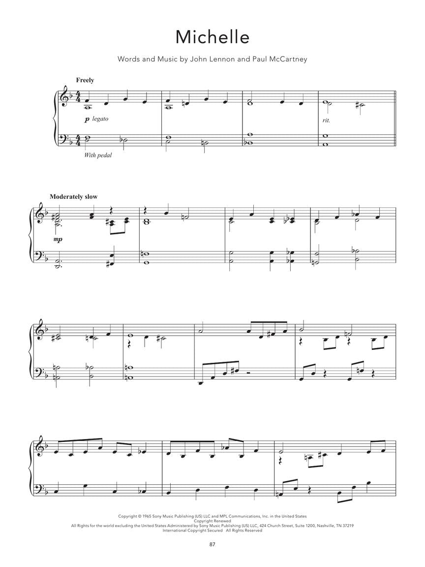 Peaceful Piano Solos - The Beatles Songbook (30 Timeless Songs)