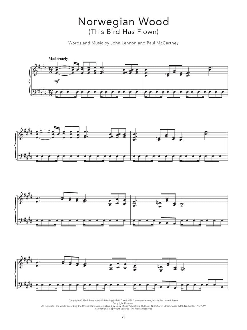 Peaceful Piano Solos - The Beatles Songbook (30 Timeless Songs)