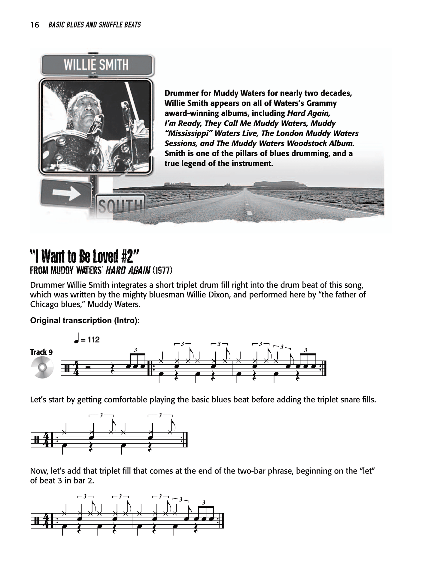On The Beaten Path - Beginning Drumset Course Level 2 (Book/Cd)