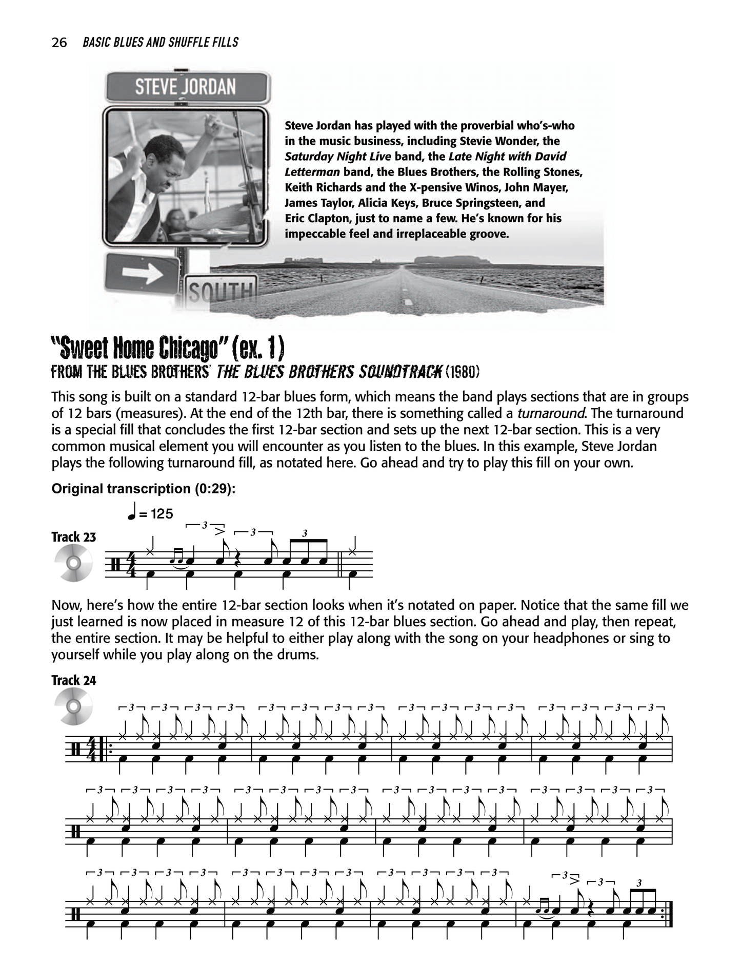 On The Beaten Path - Beginning Drumset Course Level 2 (Book/Cd)
