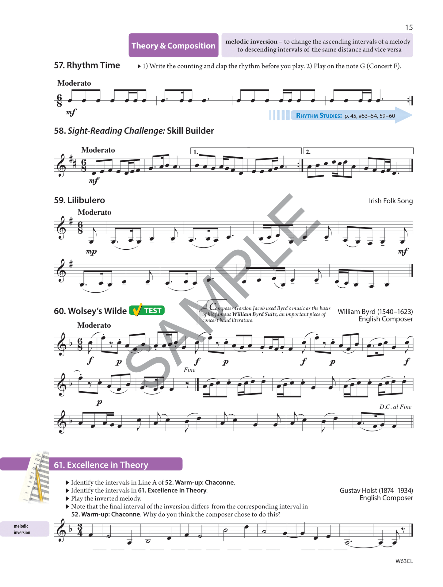 Tradition Of Excellence Bb Clarinet - Book 3 (Book/Ola) -Second Edition