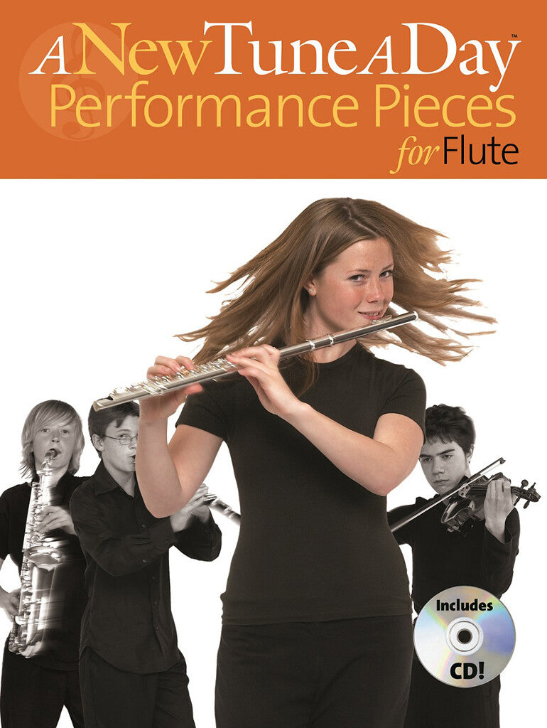 A New Tune A Day - Performance Pieces For Flute Book/Cd (66 Songs)