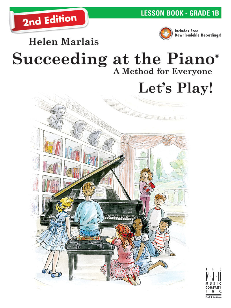 Succeeding At The Piano -  Grade 1B Lesson & Technique Book/Ola (2nd Edition)