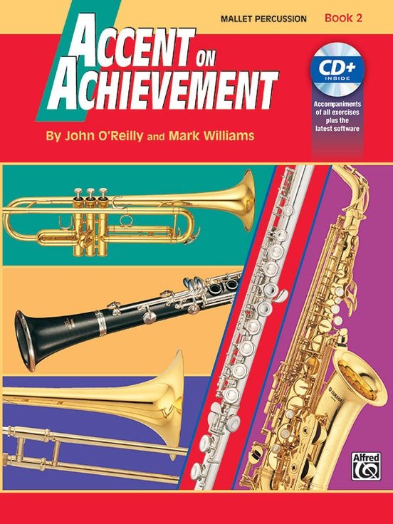 Accent On Achievement - Mallet Percussion Book 2 (Book/Cd)