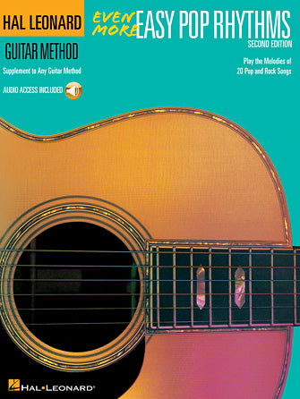 Hal Leonard Guitar Method - Even More Easy Pop Rhythms Book/Ola (2nd Edition)