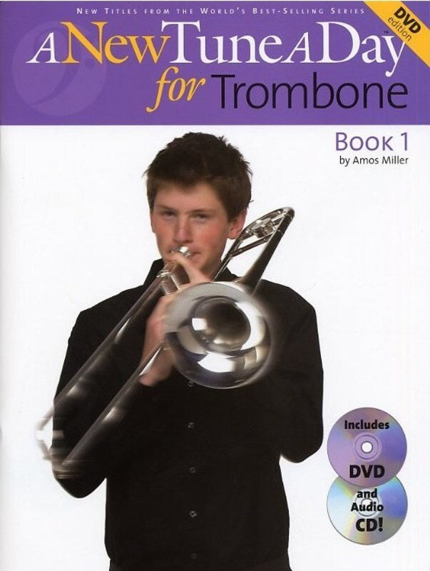 A New Tune A Day - Trombone Book 1 (Book/Cd/Dvd)