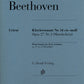 Beethoven - Moonlight Sonata Op 27 No 2 C Sharp Min No 14 Urtext Book