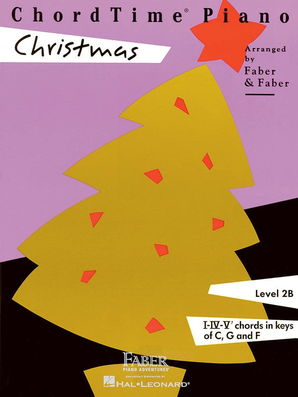 Faber Piano Adventures: ChordTime Piano Christmas Level 2B Book