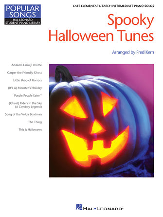 Hal Leonard Student Piano Library -  Spooky Halloween Tunes Book