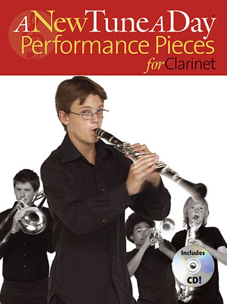 A New Tune A Day - Performance Pieces For Clarinet Book/Cd (66 Songs)