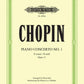 Chopin - Piano Concerto No. 1 in E minor Opus 11 Piano Solo Book