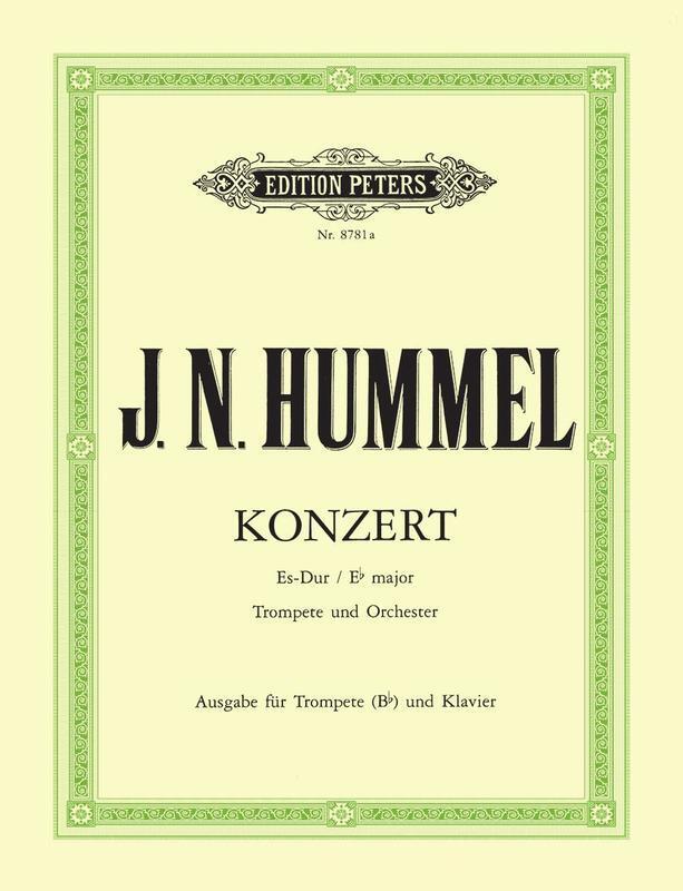 Trumpet Concerto in E Flat Major - Trumpet Solo & Piano Accompaniment Book