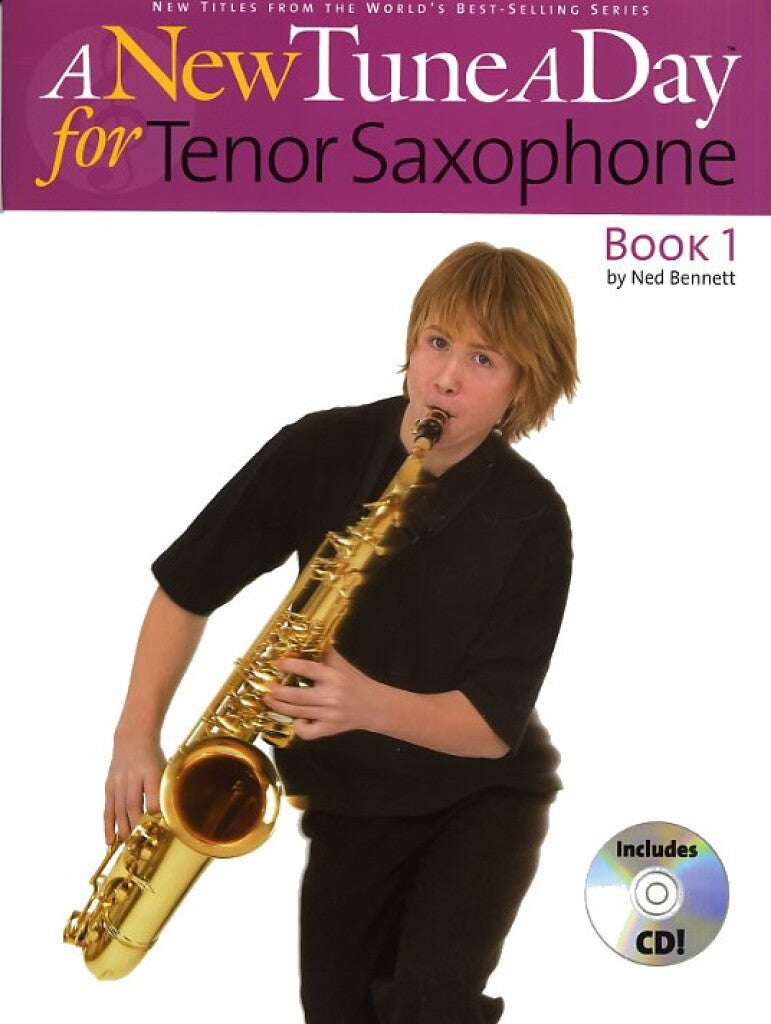 A New Tune A Day - Tenor Saxophone Book 1 (Book/Cd)