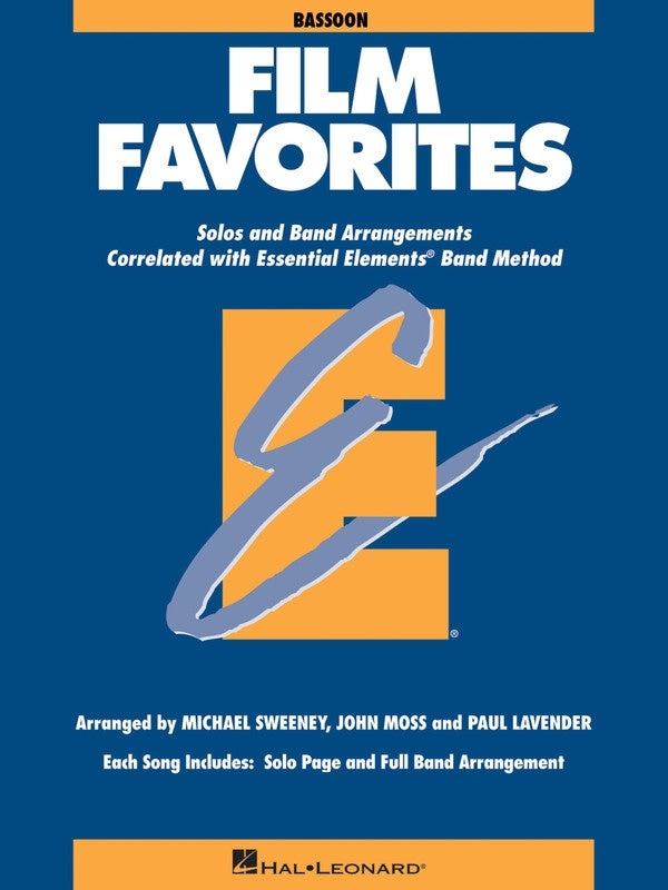 Essential Elements - Film Favorites Bassoon Book