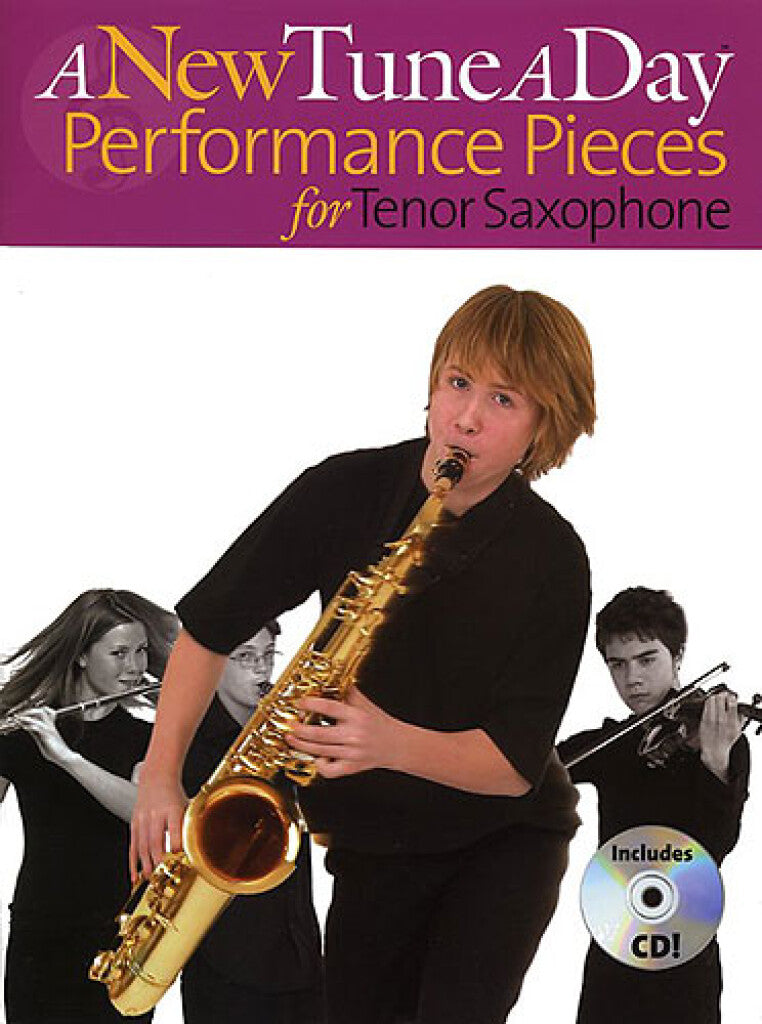 A New Tune A Day- Tenor Saxophone Performance Pieces Book/Cd (66 Songs)