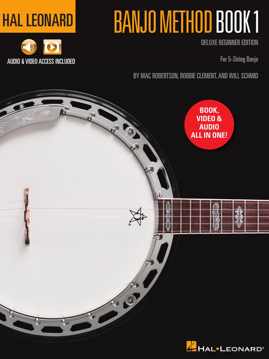 Hal Leonard Banjo Method - Book 1 Deluxe Beginner Edition Book/Olm