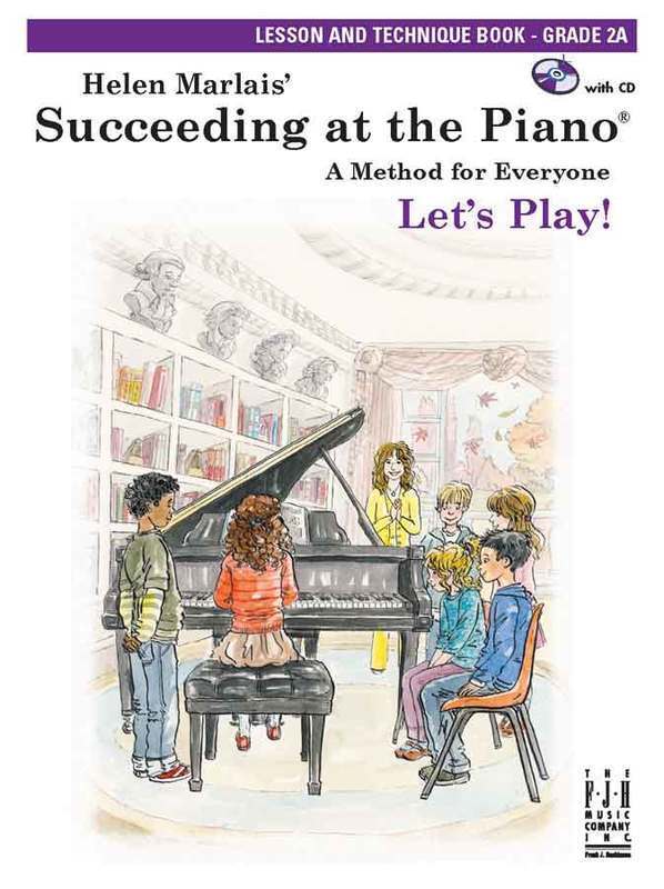 Succeeding At The Piano - Grade 2A Lesson & Technique Book/Cd