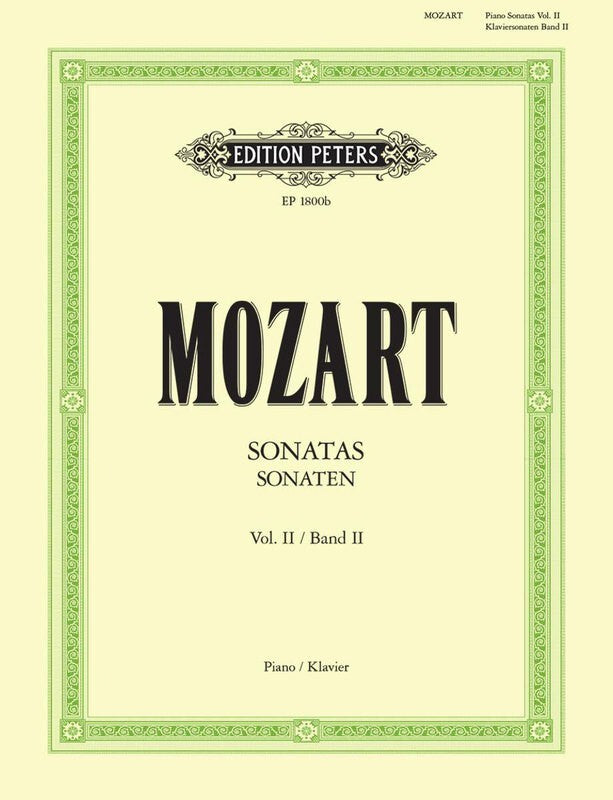 Mozart - Sonatas Volume 2 (Piano Solo) Book