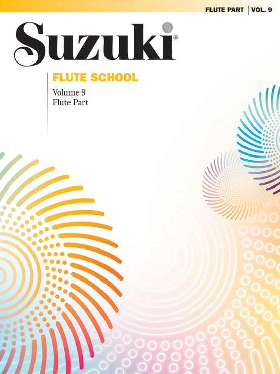 Suzuki Flute School - Volume 9 Flute Part Book
