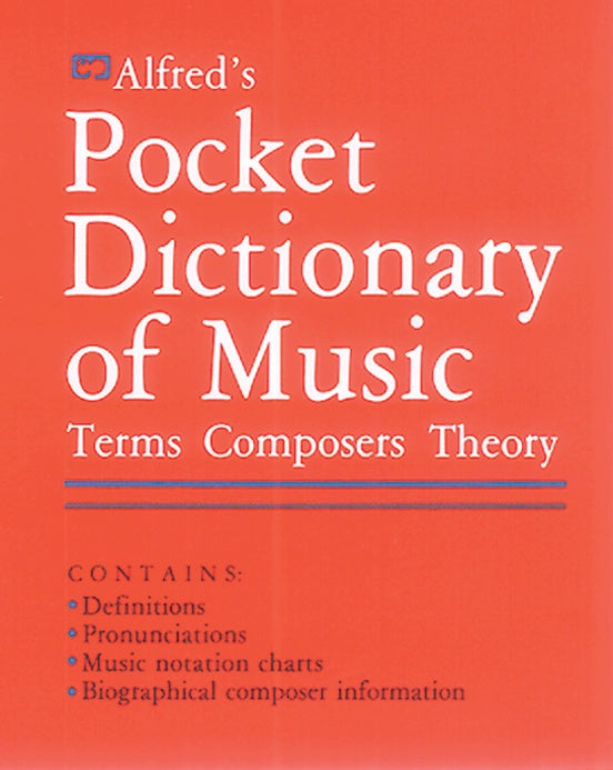 Alfred's Pocket Dictionary Of Music Book