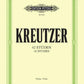 Kreutzer - 42 Etudes (Caprices) for Violin Solo Book
