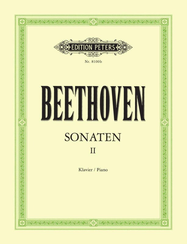 Beethoven - Sonatas Volume 2 Piano Solo Book