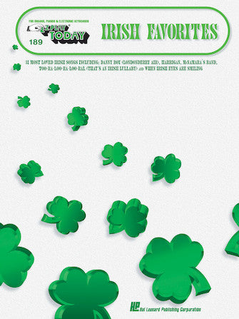 Irish Favorites - Ez Play Piano Volume 189 Songbook