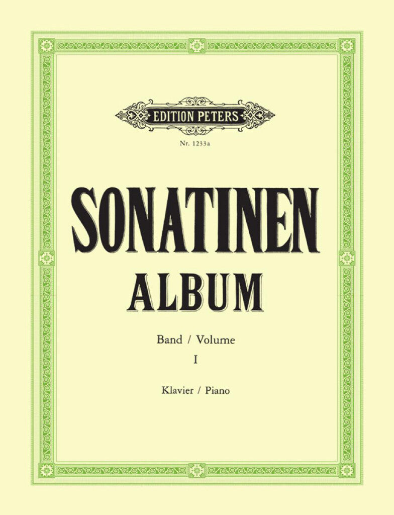 Sonatina Album For Piano Volume 1 Book