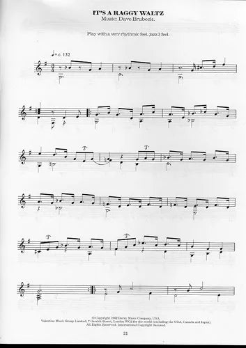 Popular Songs For Classical Guitar Book