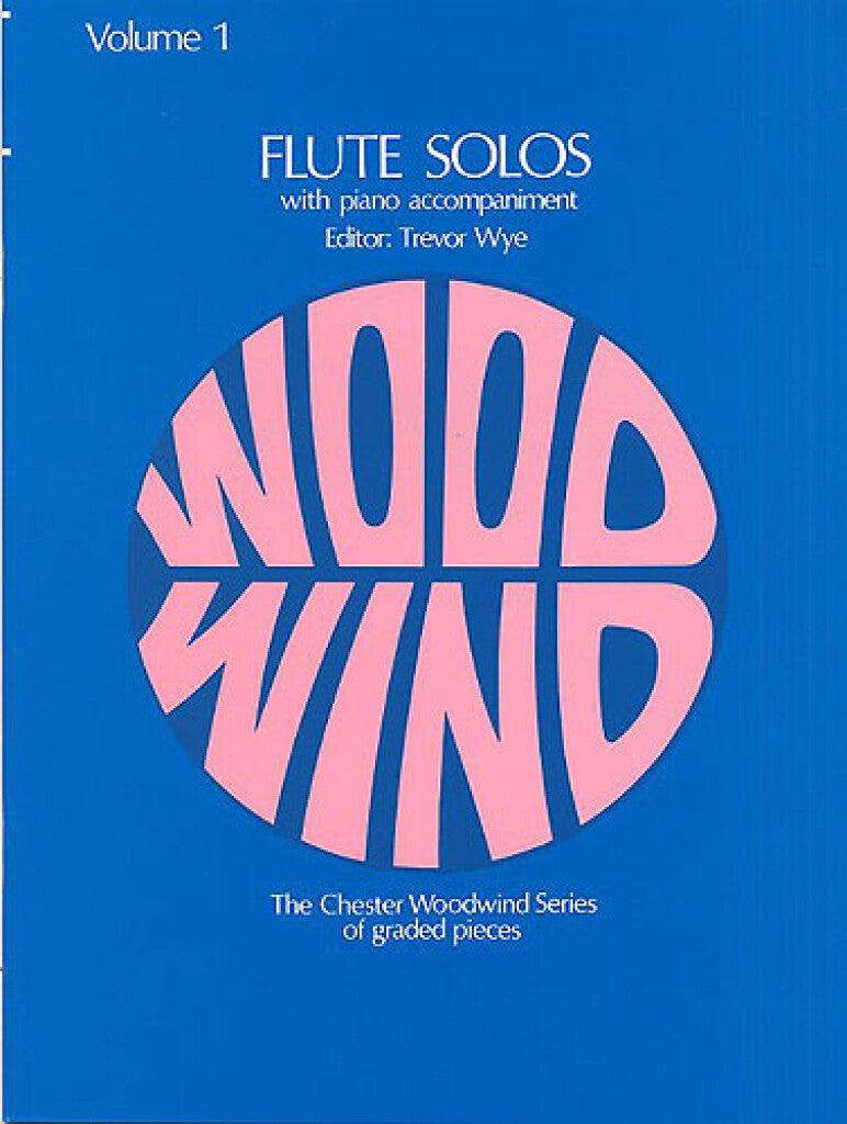 Trevor Wye - Flute Solos Volume 1 Book