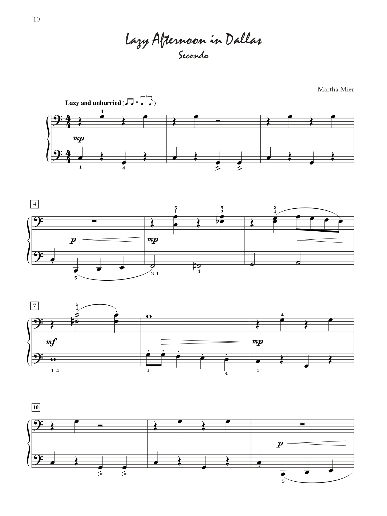 Jazz Rags & Blues For Two Book 1 (Piano Duet)