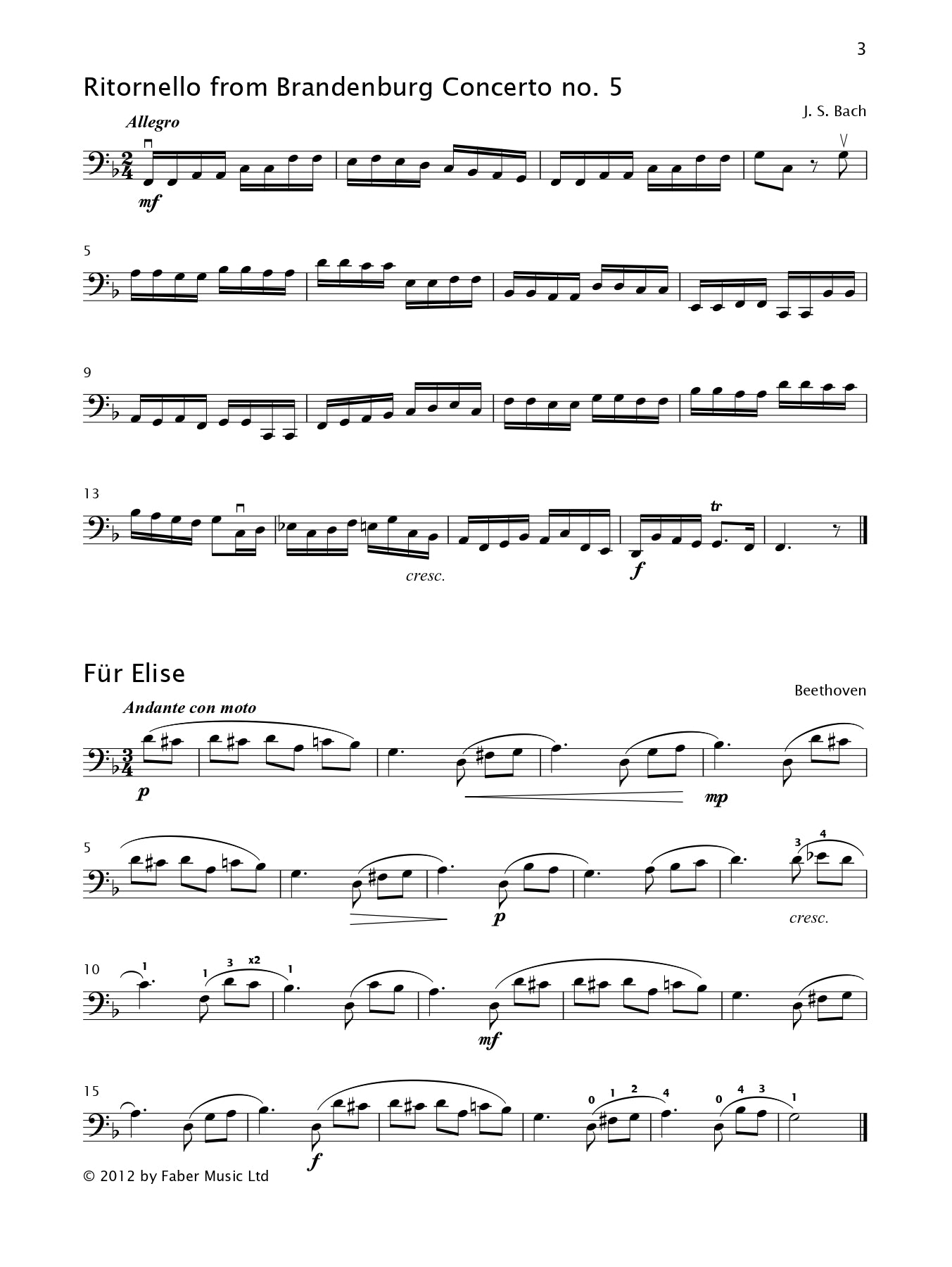 Bags Of Classics For Cello: Grade 3-4 Book