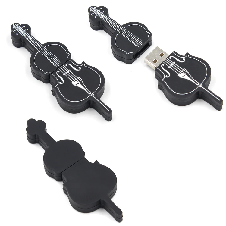 Black Cello USB Memory Stick 16GB