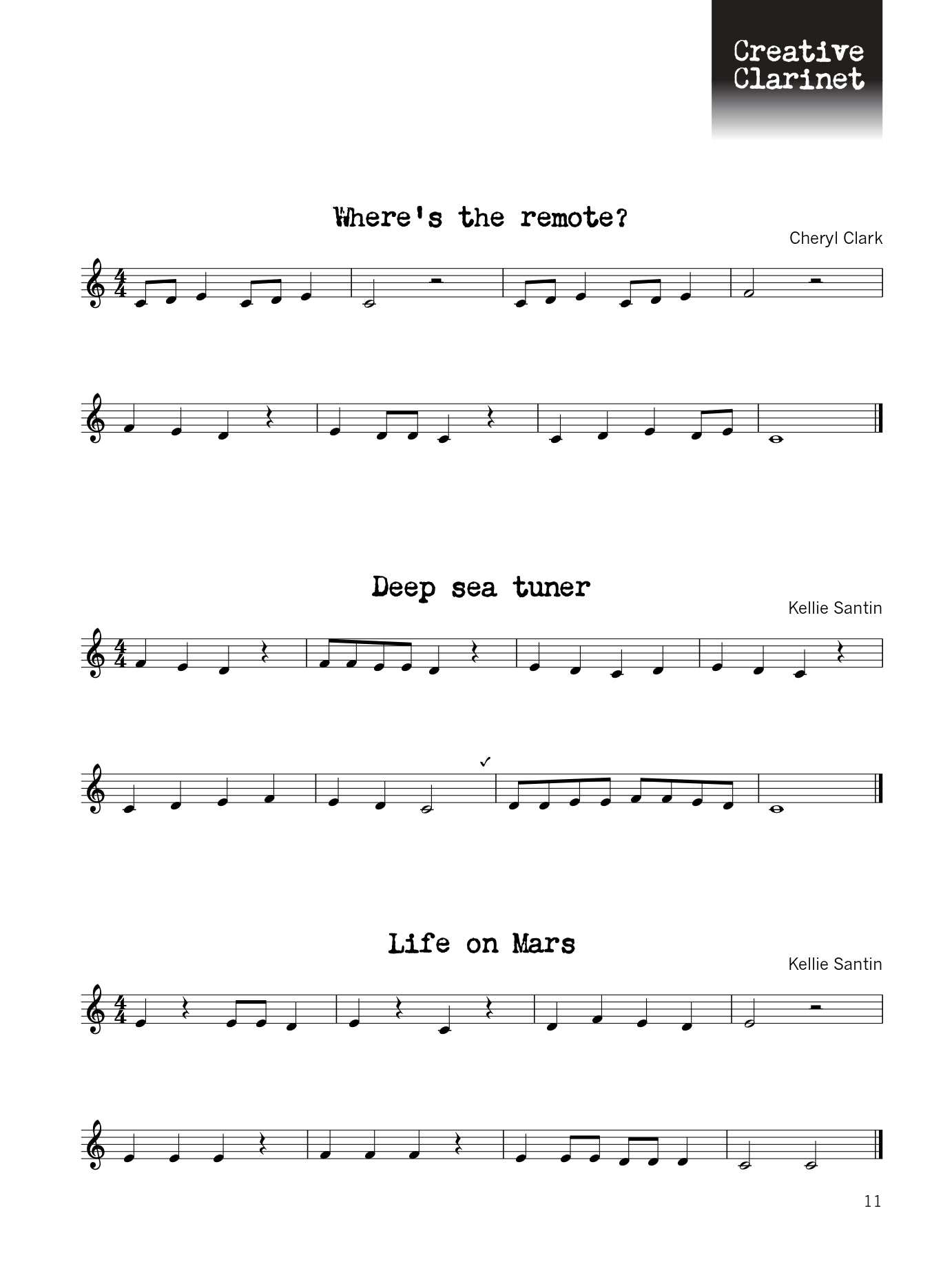 Creative Clarinet Book and Cd