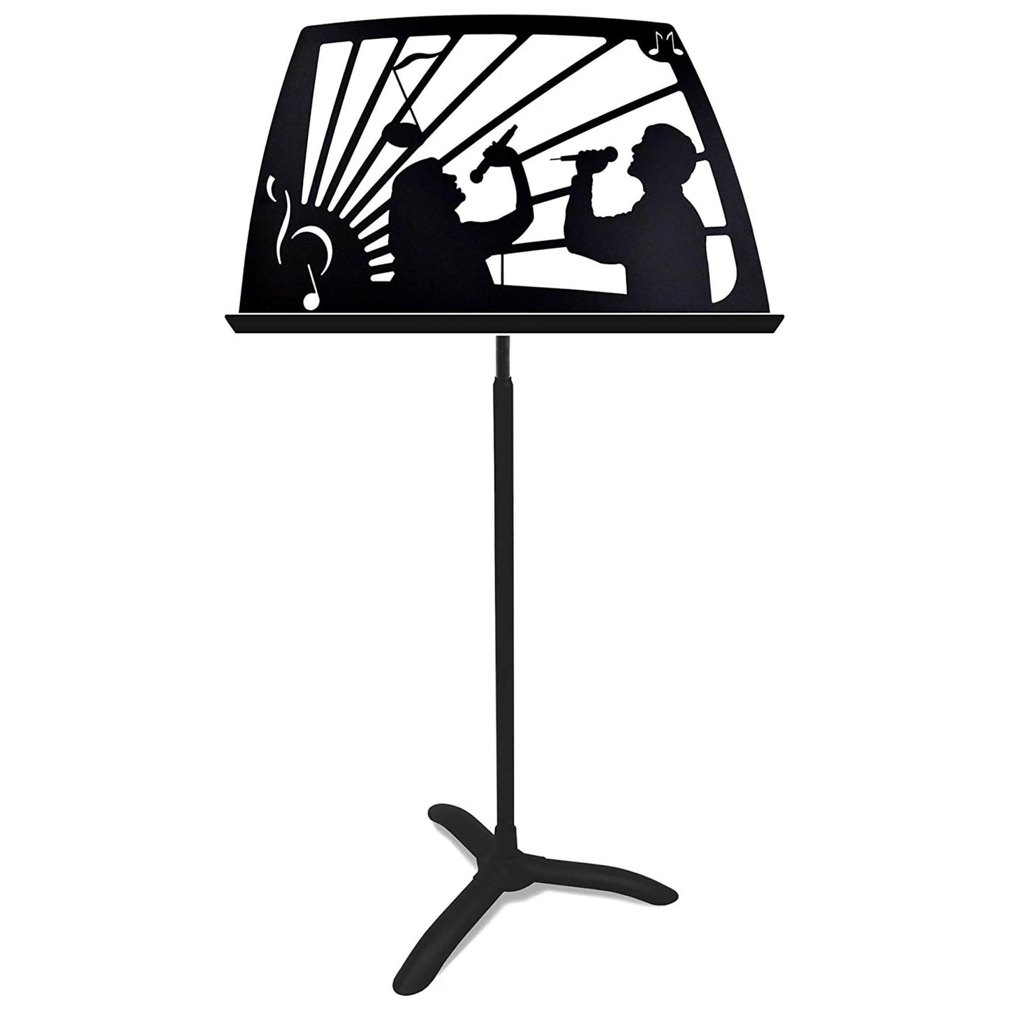 Manhasset Noteworthy Vocalist Design Music Stand - Black