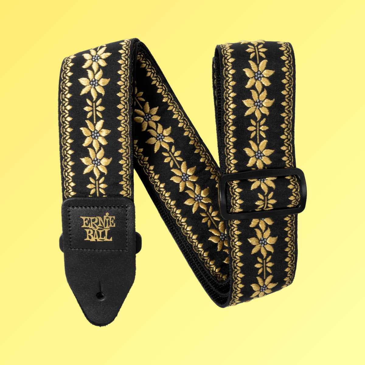 Ernie Ball Classic Jacquard Guitar/Bass Strap - Flower Crown (New)