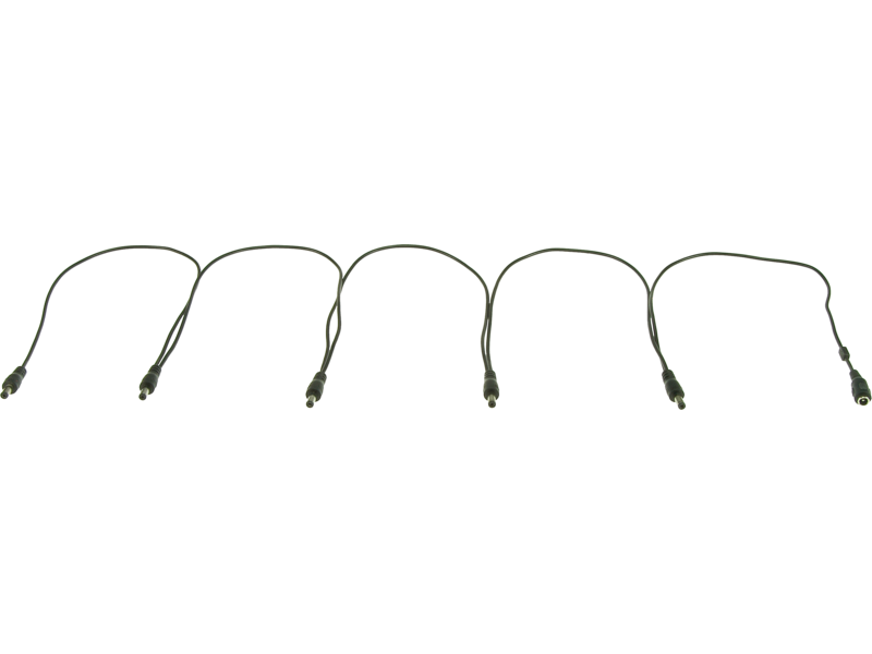 Klotz DC9V Dc 9V Extension Daisy Chain 1 in 5 out - 2.5m